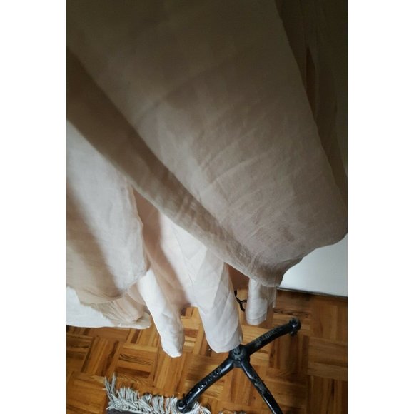 Blessed are the meek black taupe side back bodice  cutouts summer dress M (3) - Picture 11 of 13